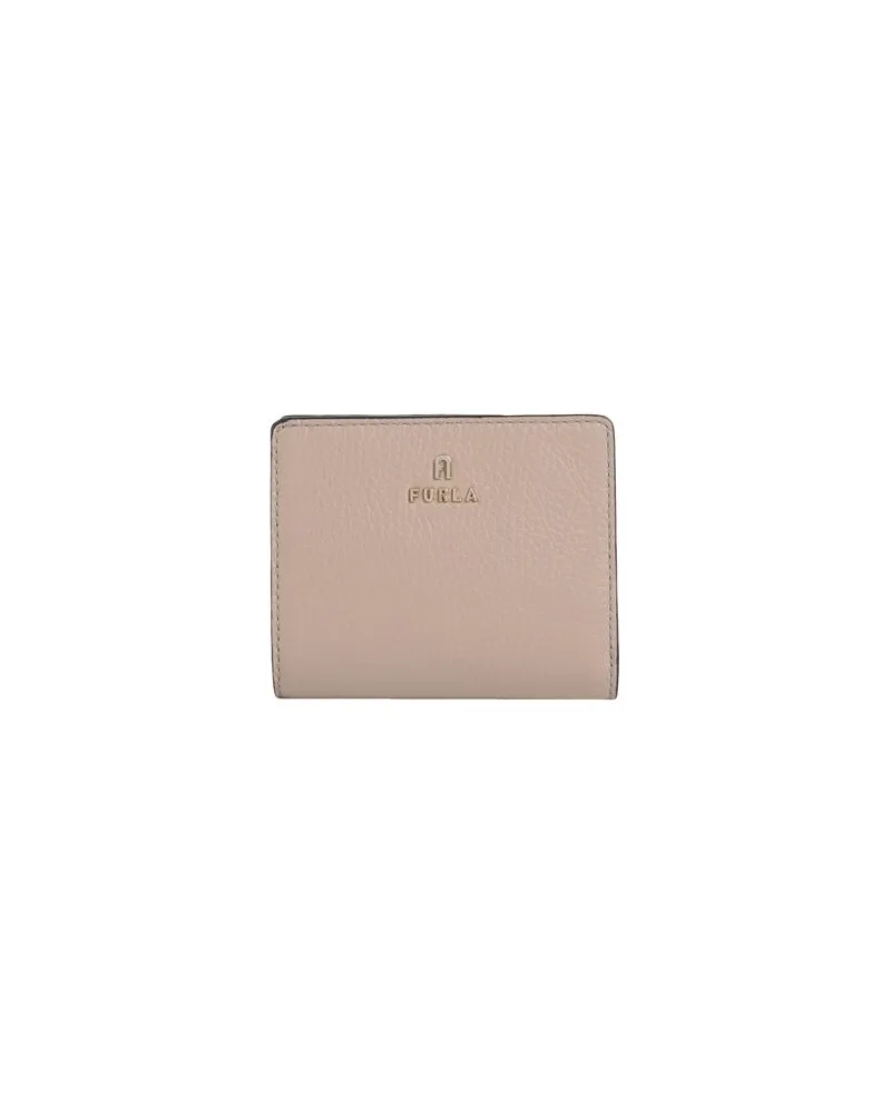 Furla CAMELIA S COMPACT WALLET  - Kleinlederwaren - Brieftaschenauf YOOX.COM Hellbraun