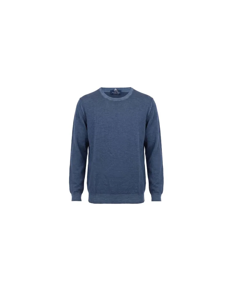 Fedeli STRICKWAREN - Pulloverauf YOOX.COM Blau