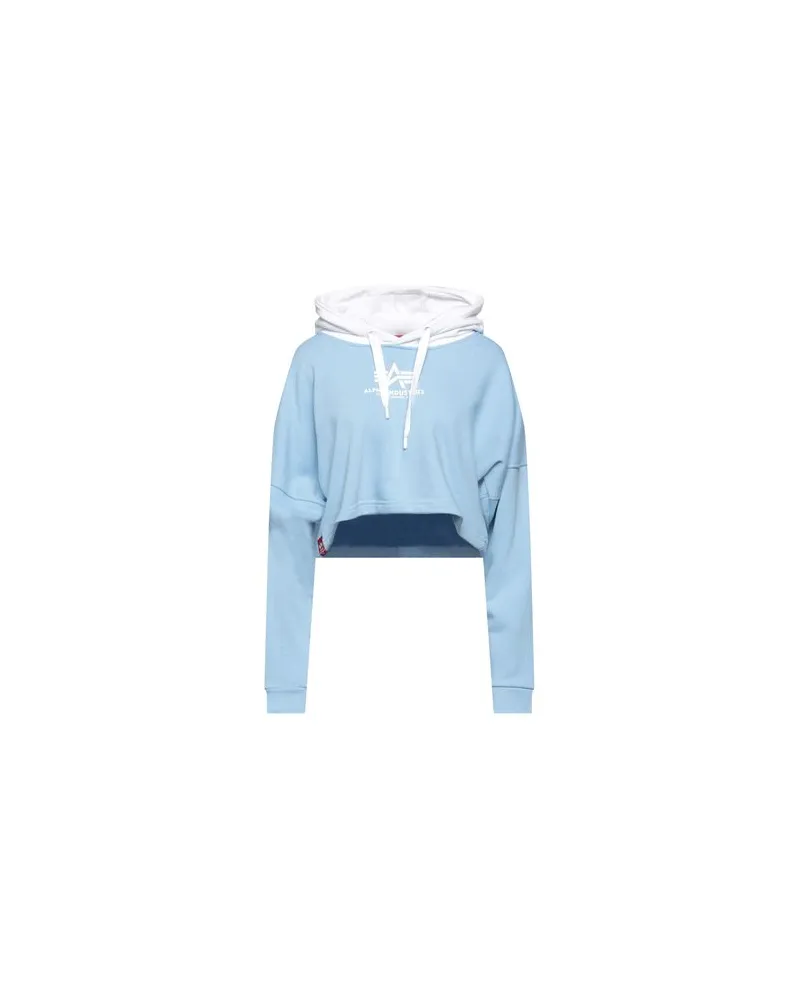Alpha Industries TOPS - Sweatshirtsauf YOOX.COM Himmelblau