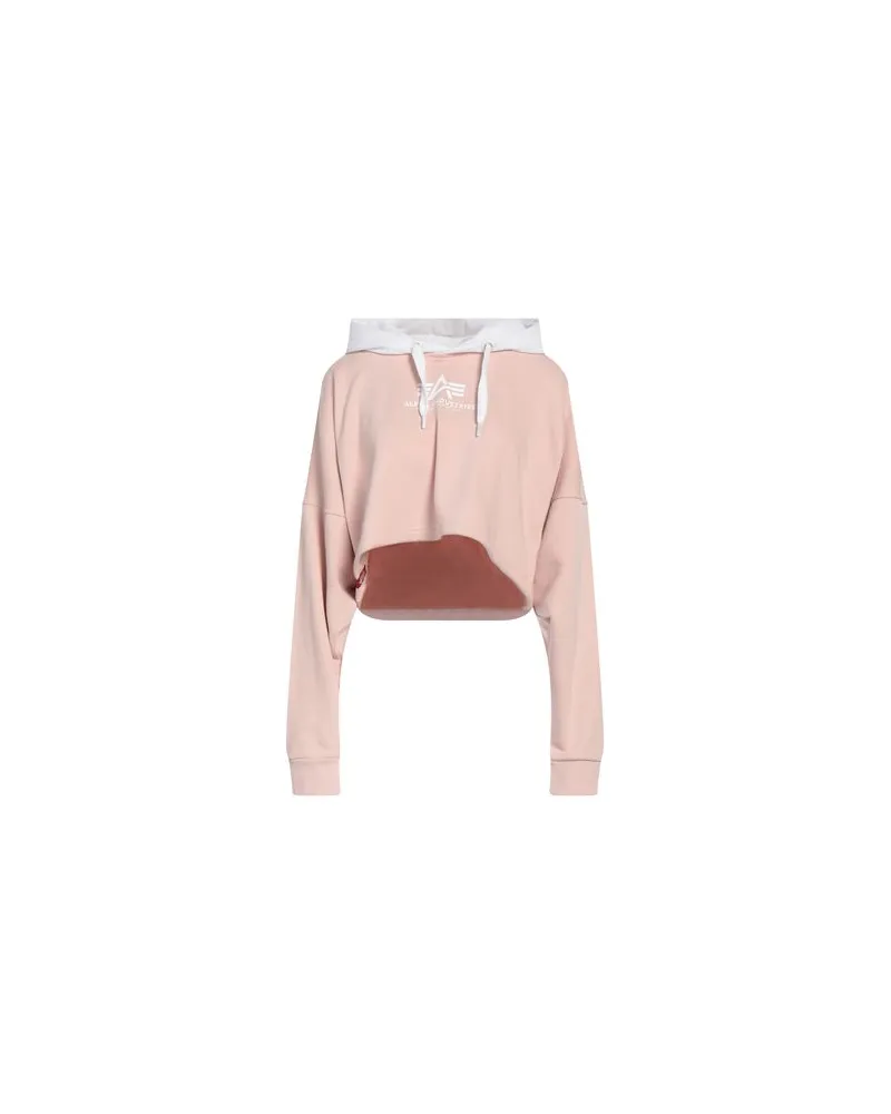 Alpha Industries TOPS - Sweatshirtsauf YOOX.COM Hellrosa