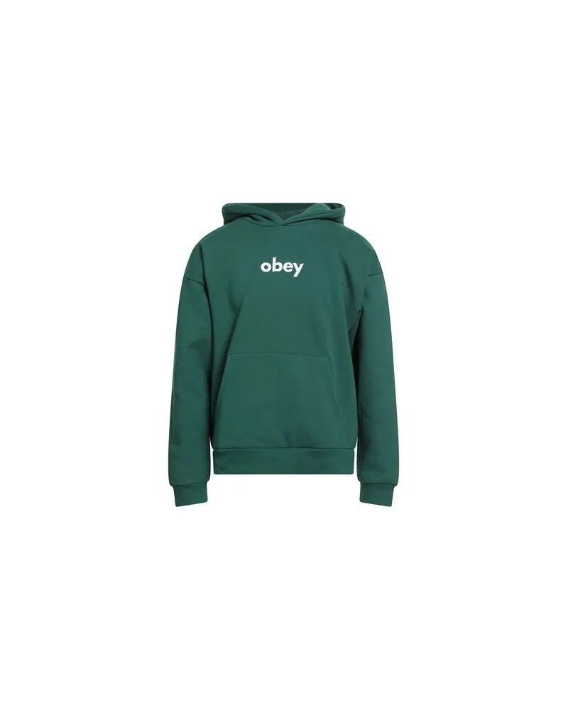 Obey TOPS - Sweatshirtsauf YOOX.COM Smaragdgrün
