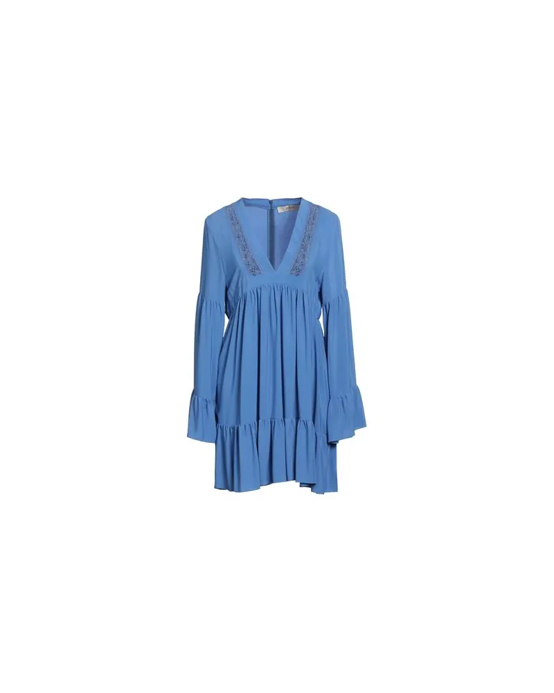 Jucca KLEIDER - Mini-Kleiderauf YOOX.COM Hellblau