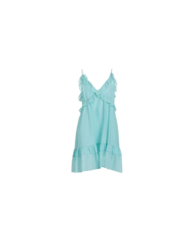 Blumarine KLEIDER - Mini-Kleiderauf YOOX.COM Himmelblau