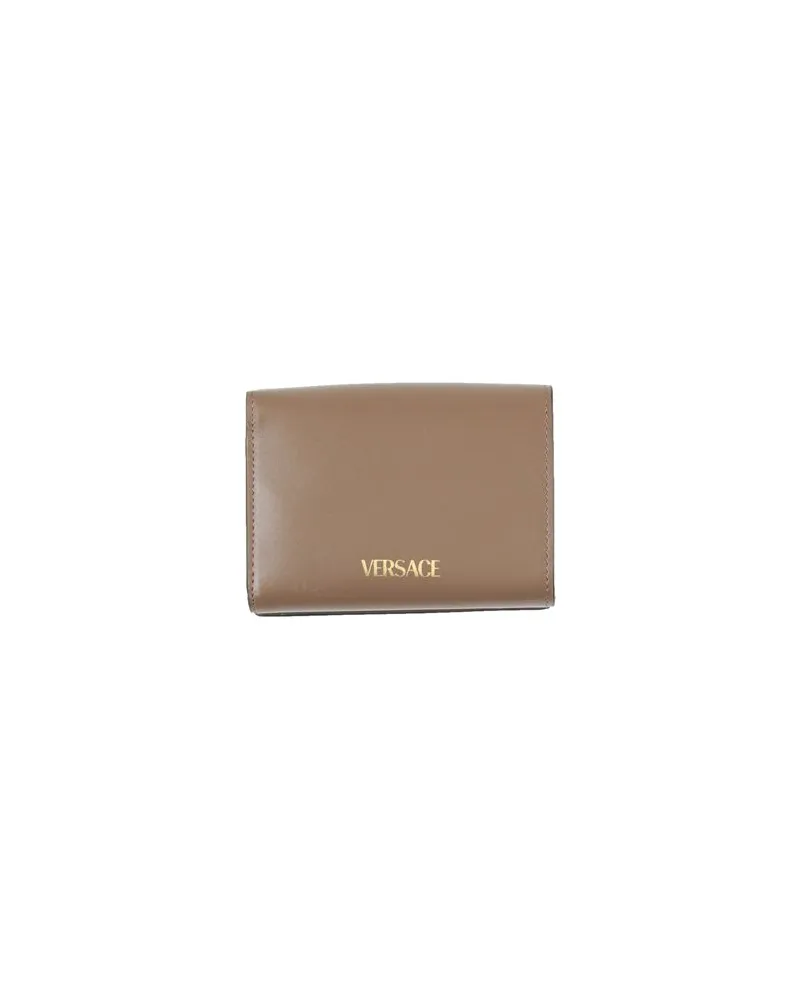 Versace Kleinlederwaren - Brieftaschenauf YOOX.COM Khaki