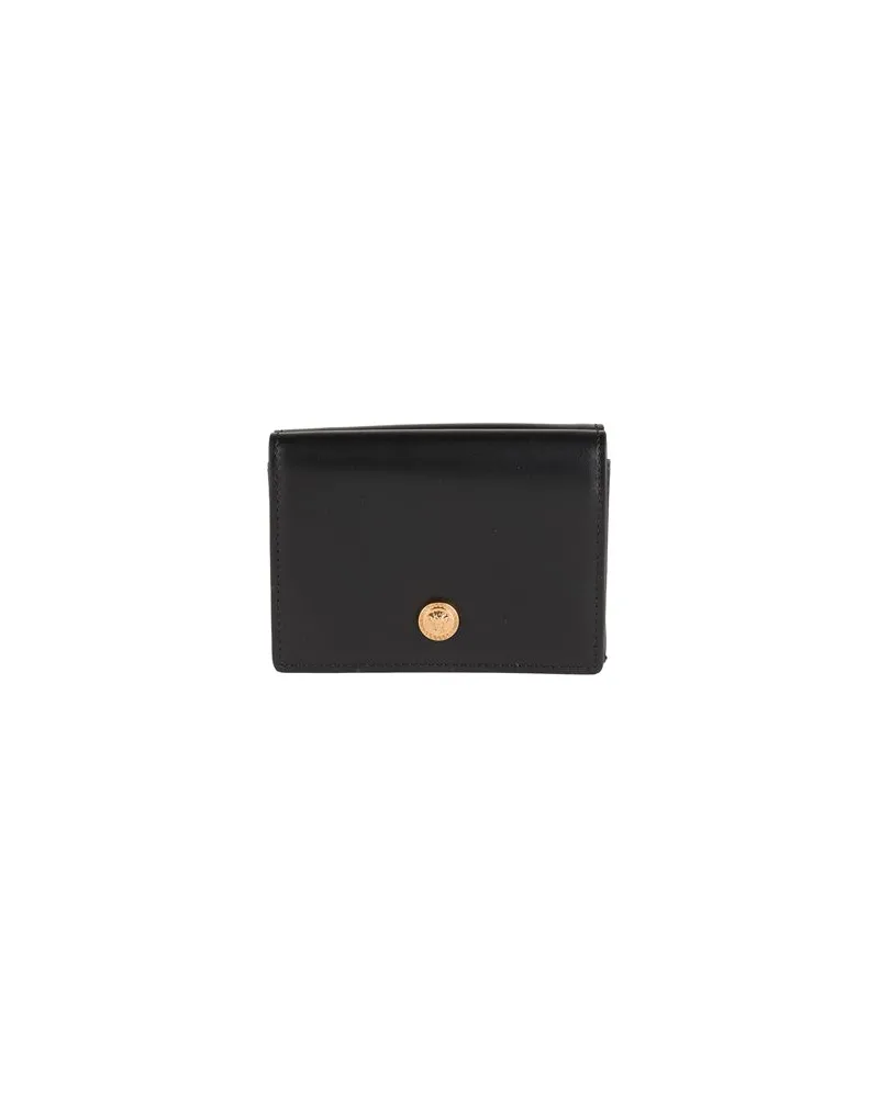 Versace Kleinlederwaren - Brieftaschenauf YOOX.COM Schwarz
