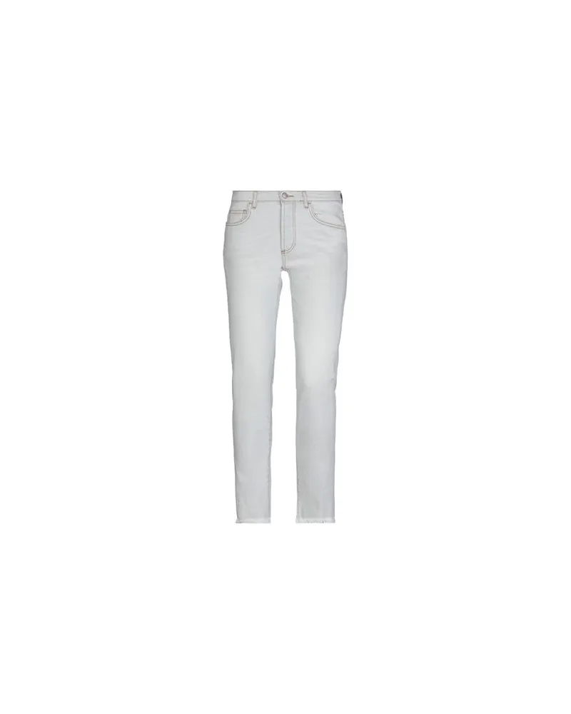 Roy Roger's HOSEN & RÖCKE - Jeanshosenauf YOOX.COM Hellgrau