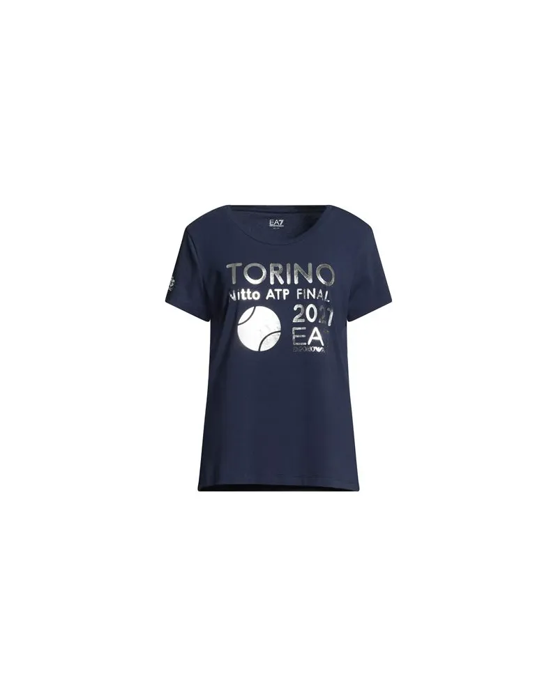 EA7 TOPS - T-shirtsauf YOOX.COM Marineblau