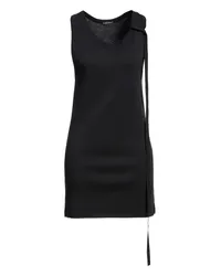 Ann Demeulemeester Mini-Kleid Schwarz