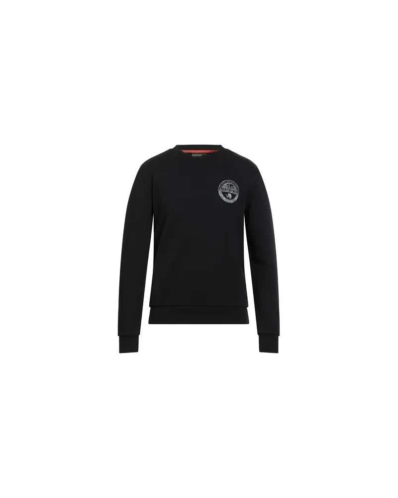 Napapijri TOPS - Sweatshirtsauf YOOX.COM Schwarz