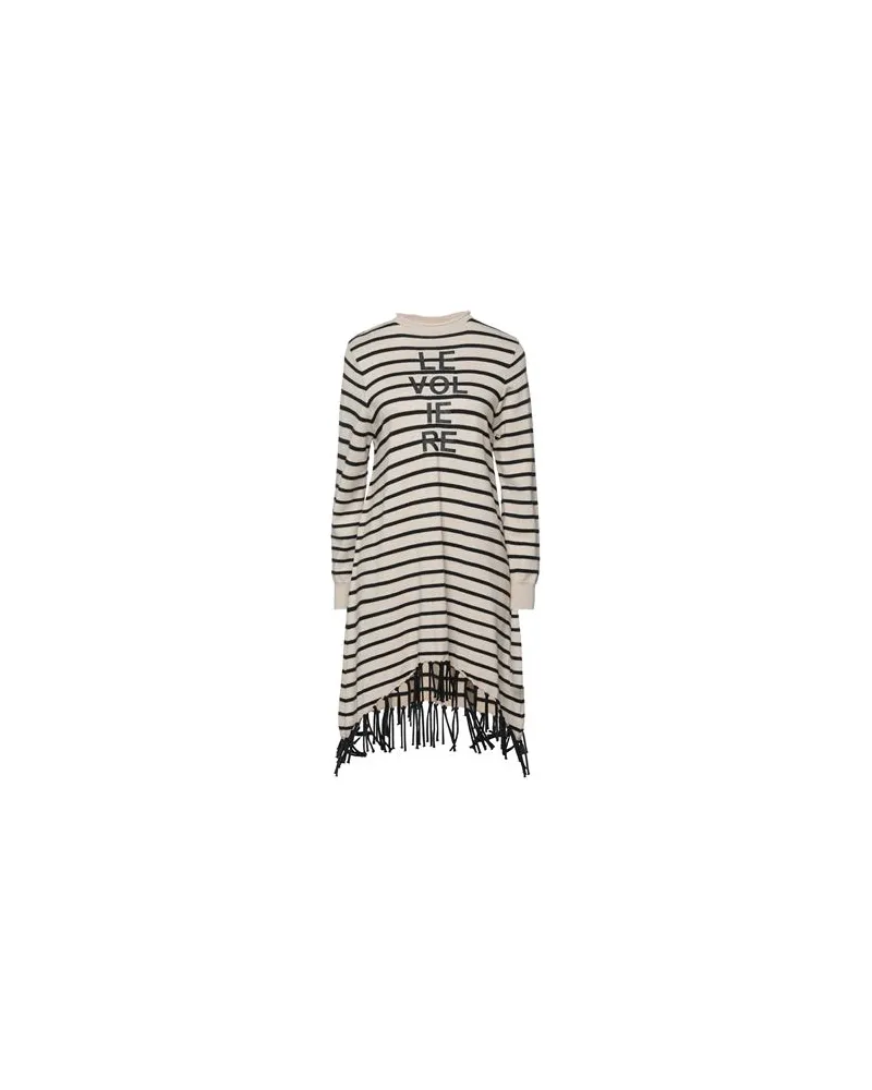 Le Volière KLEIDER - Mini-Kleiderauf YOOX.COM Beige