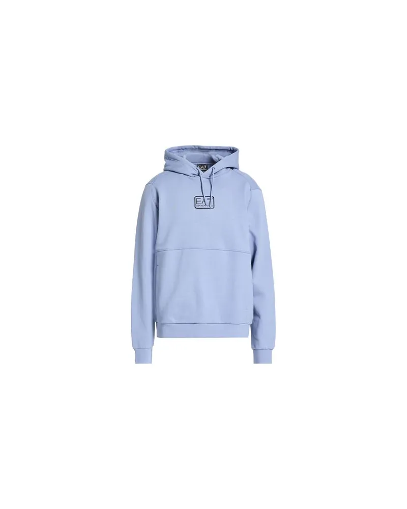 EA7 TOPS - Sweatshirtsauf YOOX.COM Taubenblau