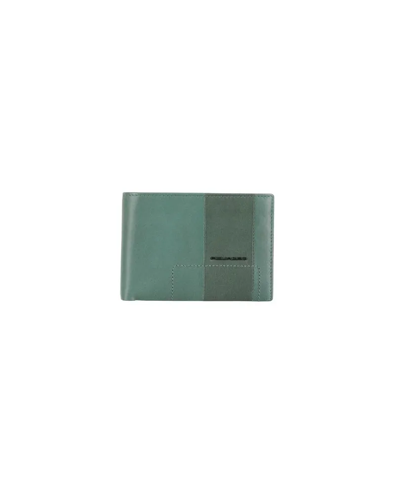Piquadro Kleinlederwaren - Brieftaschenauf YOOX.COM Grün