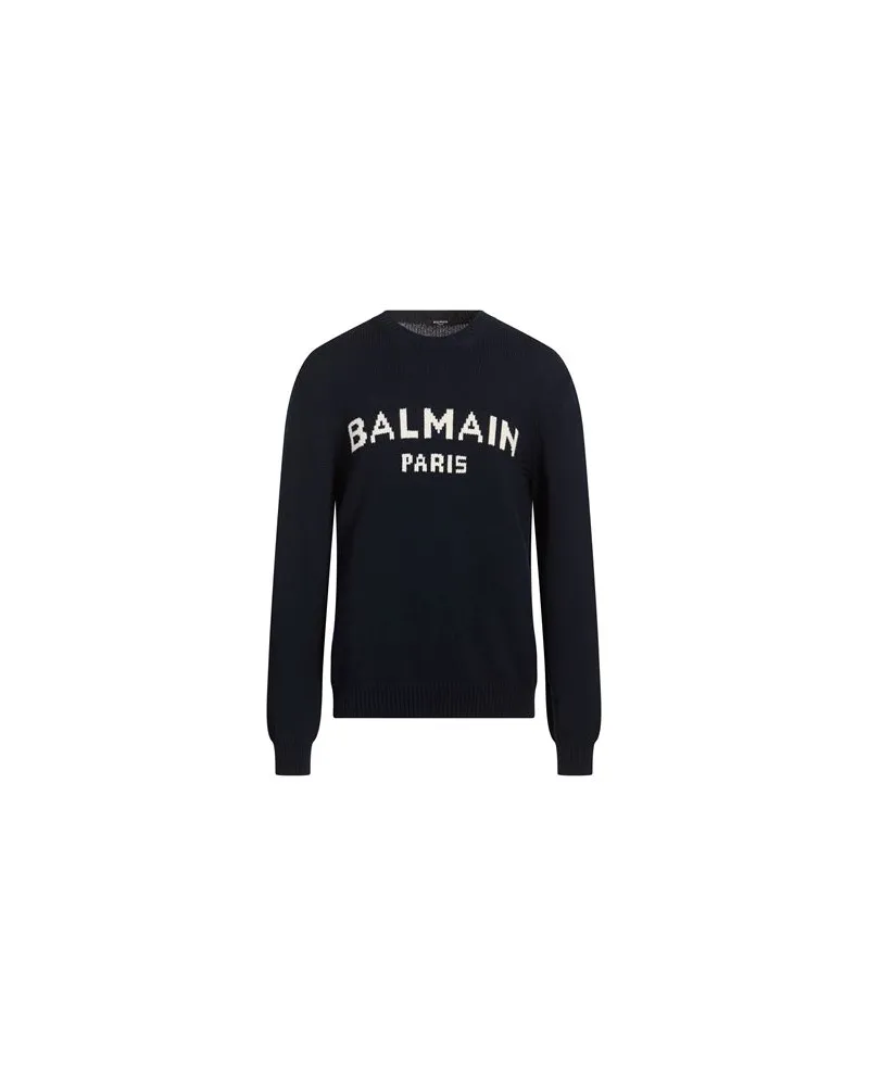 Balmain STRICKWAREN - Pulloverauf YOOX.COM Marineblau