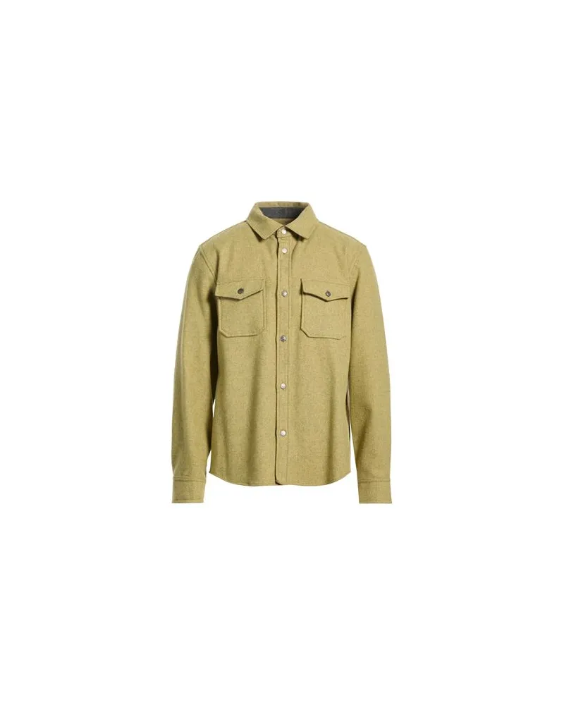 Woolrich TOPS - Hemdenauf YOOX.COM Salbeigrün