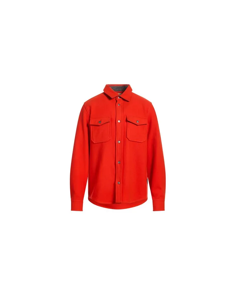 Woolrich TOPS - Hemdenauf YOOX.COM Tomatenrot