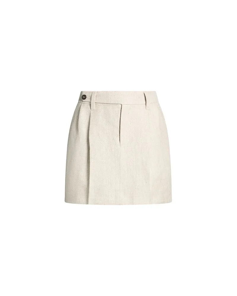 Brunello Cucinelli HOSEN & RÖCKE - Miniröckeauf YOOX.COM Beige