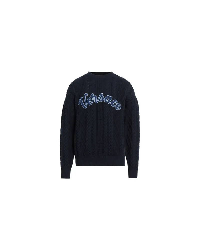 Versace STRICKWAREN - Pulloverauf YOOX.COM Nachtblau
