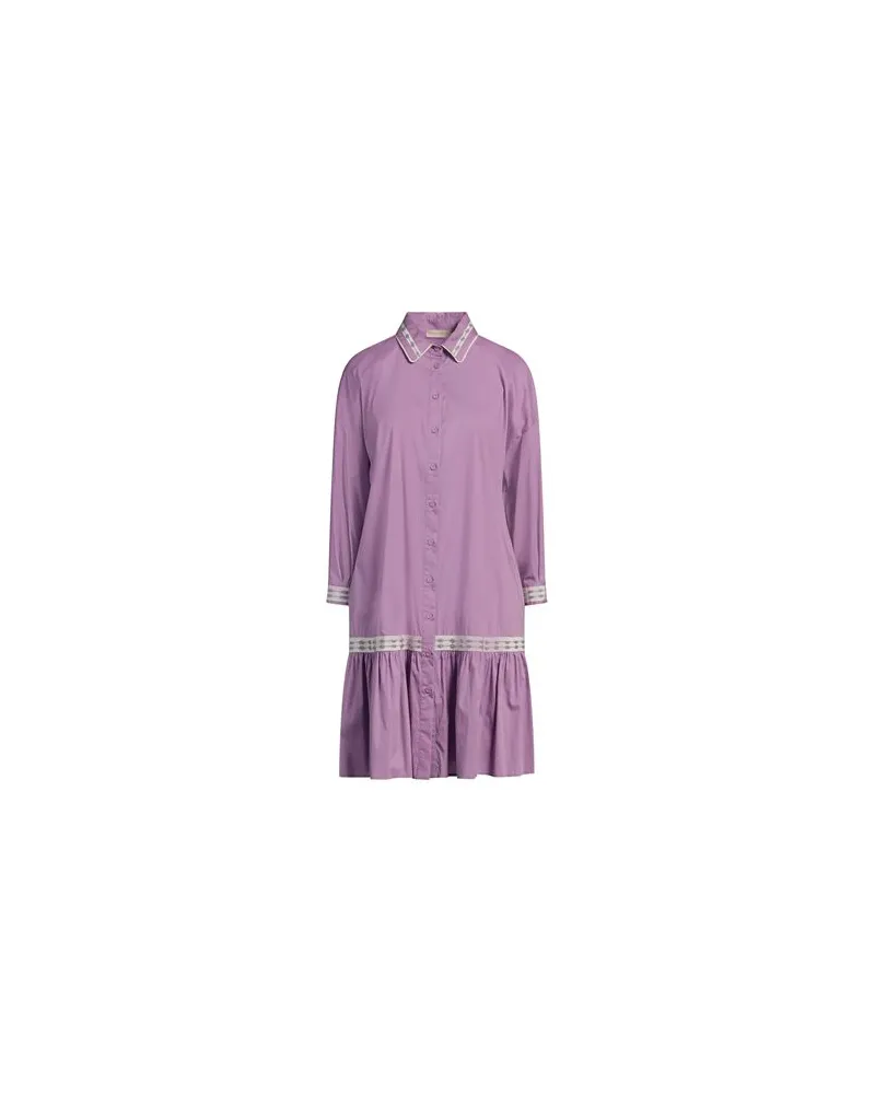 Purotatto KLEIDER - Mini-Kleiderauf YOOX.COM Lila