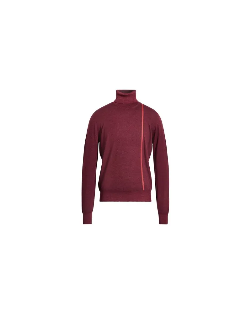 Drumohr  STRICKWAREN - Rollkragenpulloverauf YOOX.COM Bordeaux