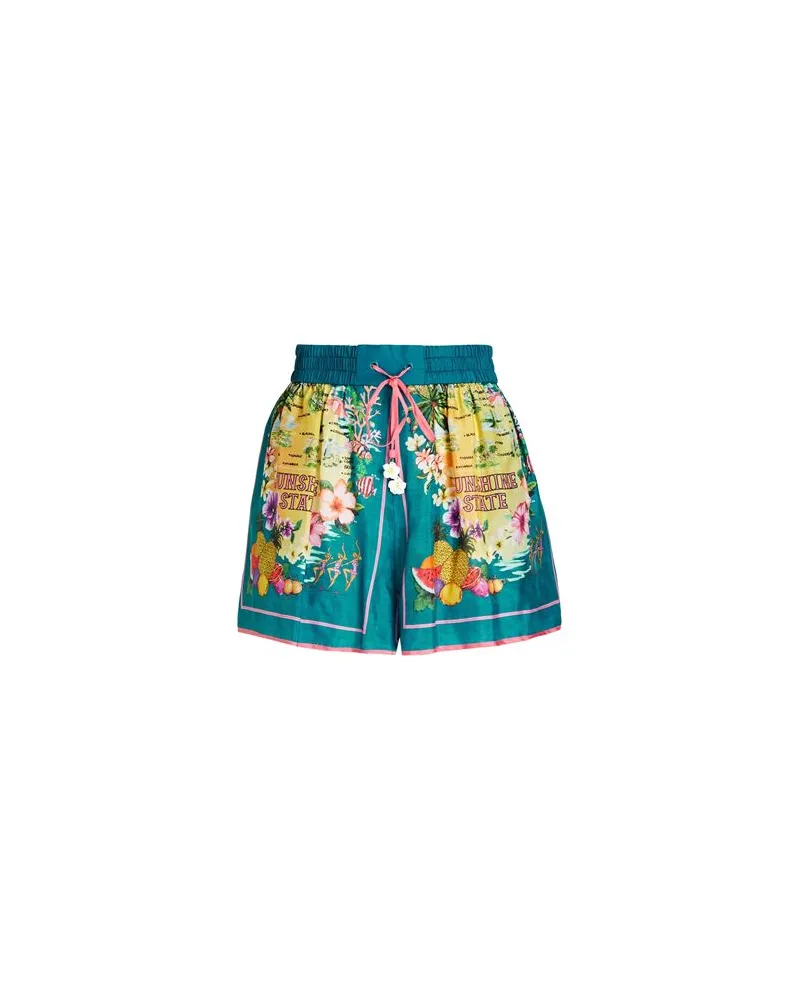 Zimmermann HOSEN & RÖCKE - Shorts & Bermudashortsauf YOOX.COM Aquamarin