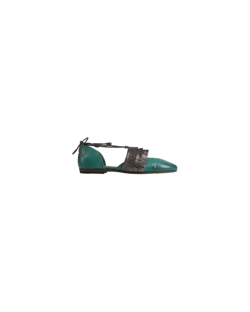 Pantanetti SCHUHE - Ballerinasauf YOOX.COM Smaragdgrün