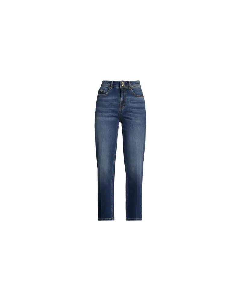 Versace Jeans HOSEN & RÖCKE - Jeanshosenauf YOOX.COM Blau