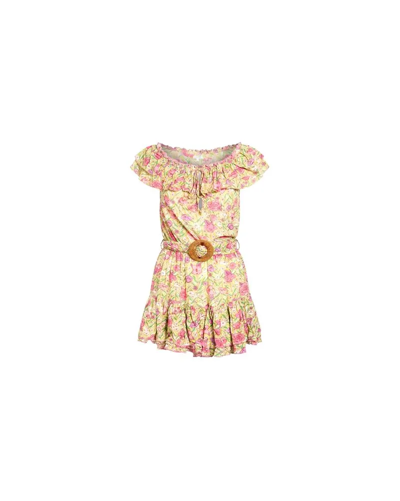 Poupette St Barth KLEIDER - Mini-Kleiderauf YOOX.COM Limettengrün
