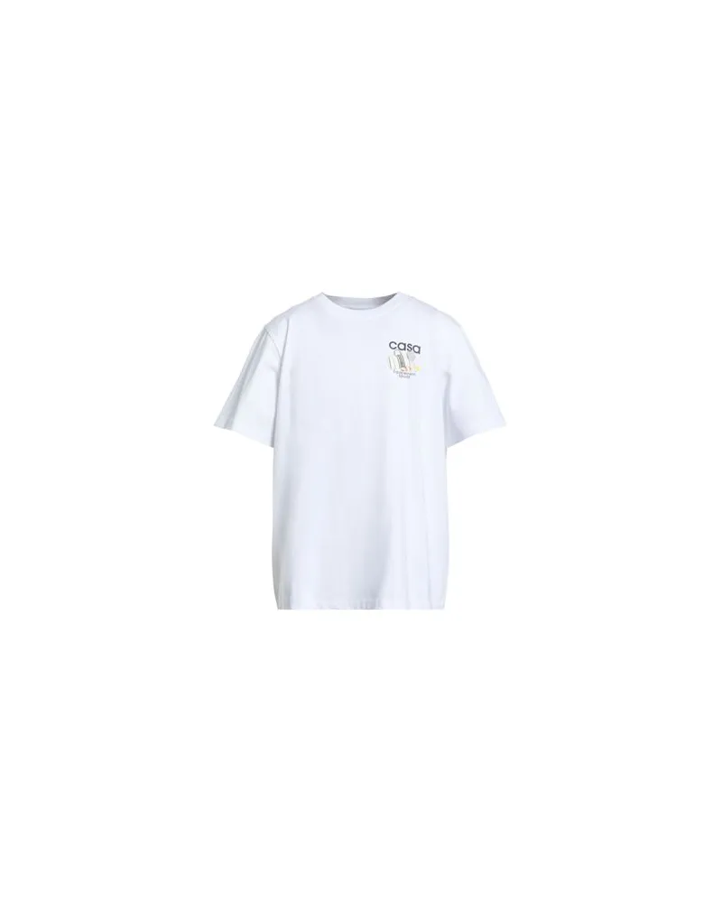 Casablanca Paris TOPS - T-shirtsauf YOOX.COM Weiß