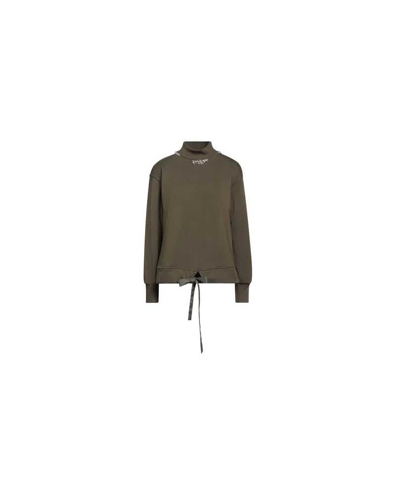 Jijil TOPS - Sweatshirtsauf YOOX.COM Militärgrün
