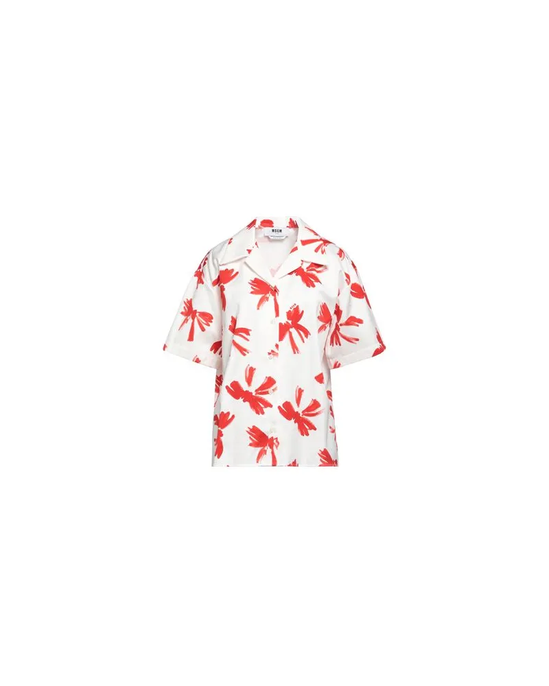 MSGM TOPS - Hemdenauf YOOX.COM Weiß