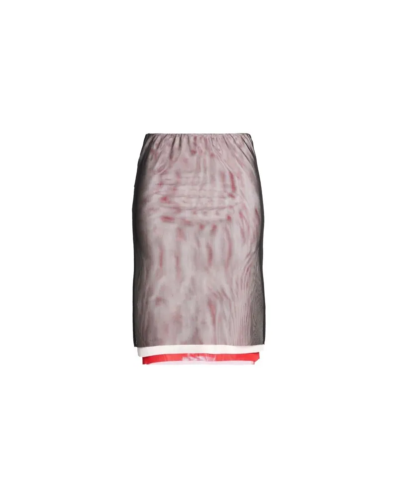 MSGM HOSEN & RÖCKE - Midi-Röckeauf YOOX.COM Schwarz