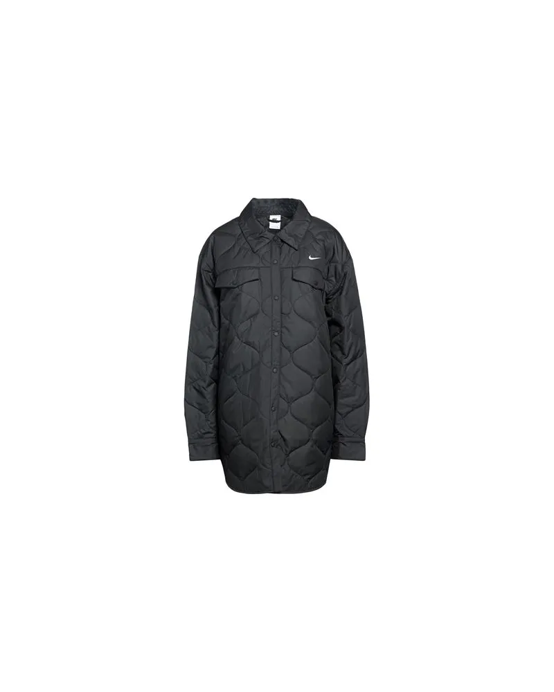Nike JACKEN & MÄNTEL - Pufferjacken & Daunenjackenauf YOOX.COM Schwarz