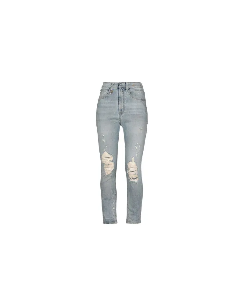 R13 HOSEN & RÖCKE - Jeanshosenauf YOOX.COM Blau