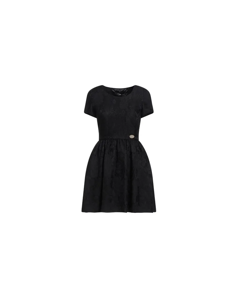 Elisabetta Franchi KLEIDER - Mini-Kleiderauf YOOX.COM Schwarz