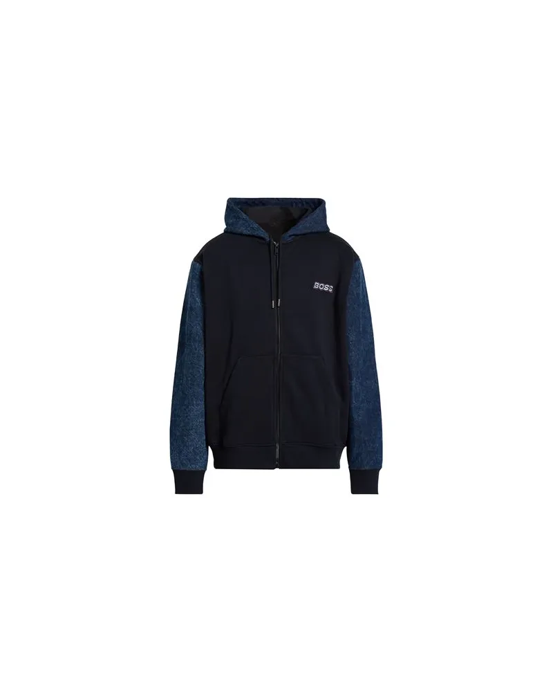 HUGO BOSS TOPS - Sweatshirtsauf YOOX.COM Nachtblau