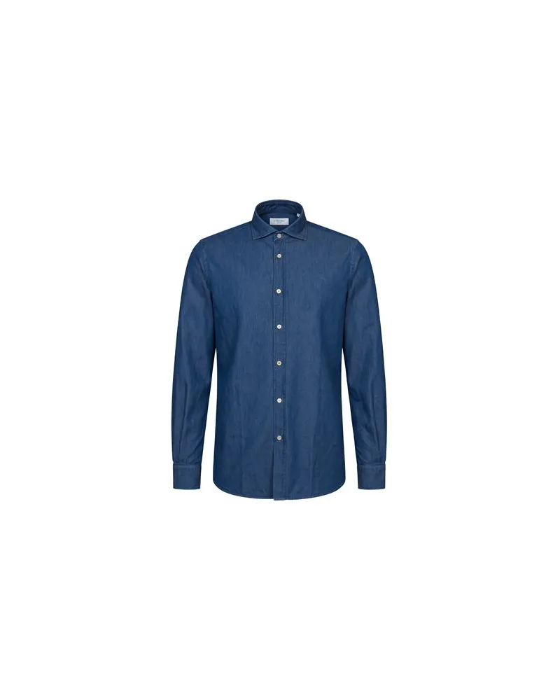 Boglioli TOPS - Jeanshemdenauf YOOX.COM Blau