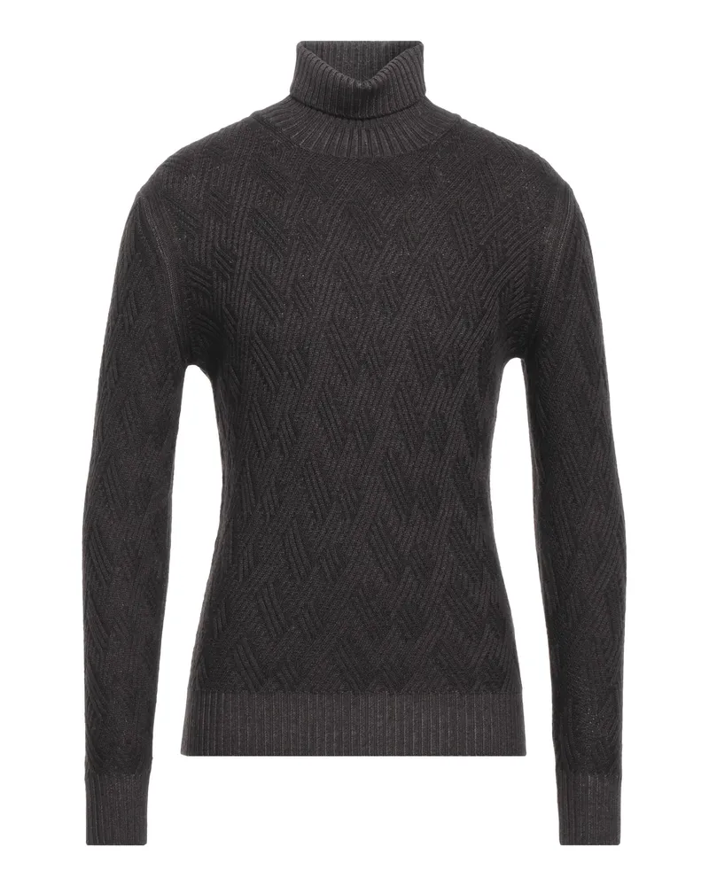 Filippo de Laurentiis Rollkragenpullover Dunkelbraun