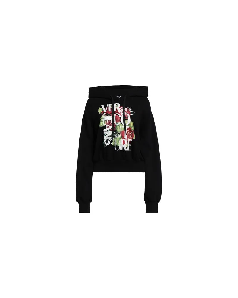 Versace Jeans TOPS - Sweatshirtsauf YOOX.COM Schwarz