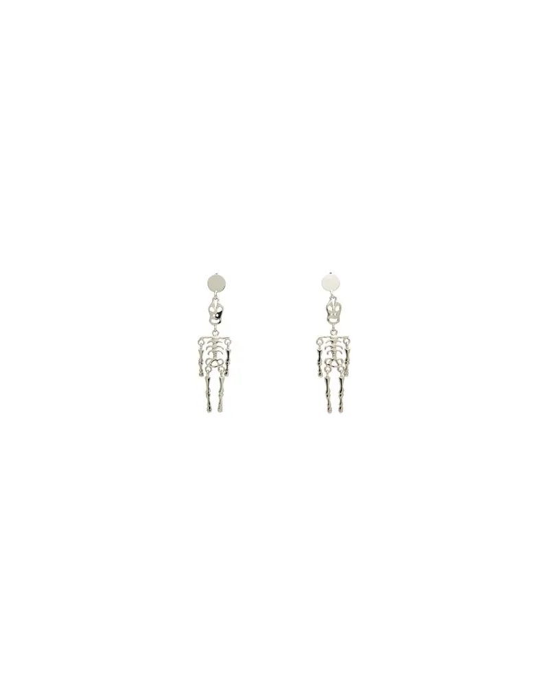 Moschino SCHMUCK und UHREN - Ohrringeauf YOOX.COM Silber