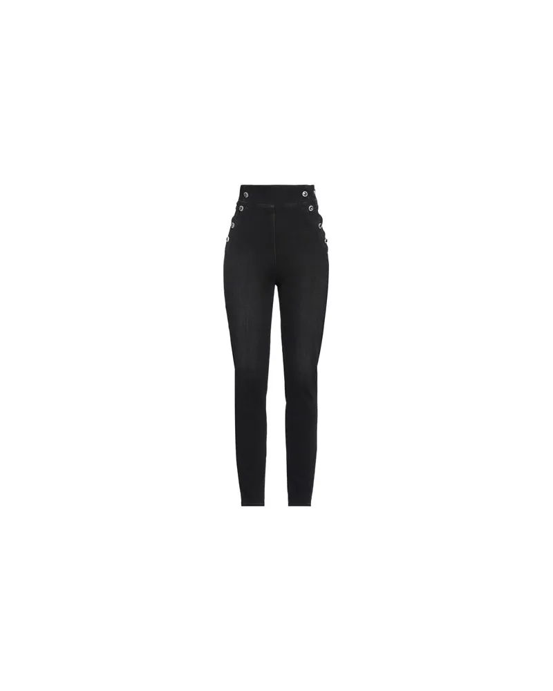 Guess HOSEN & RÖCKE - Jeanshosenauf YOOX.COM Schwarz