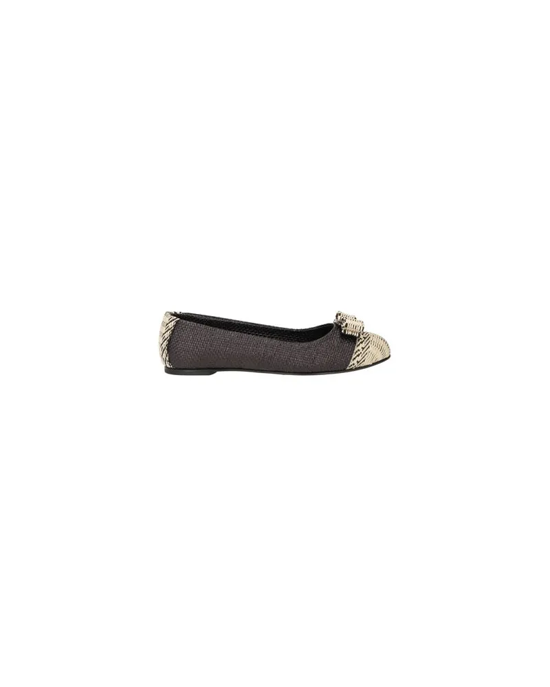 Ferragamo SCHUHE - Ballerinasauf YOOX.COM Schwarz