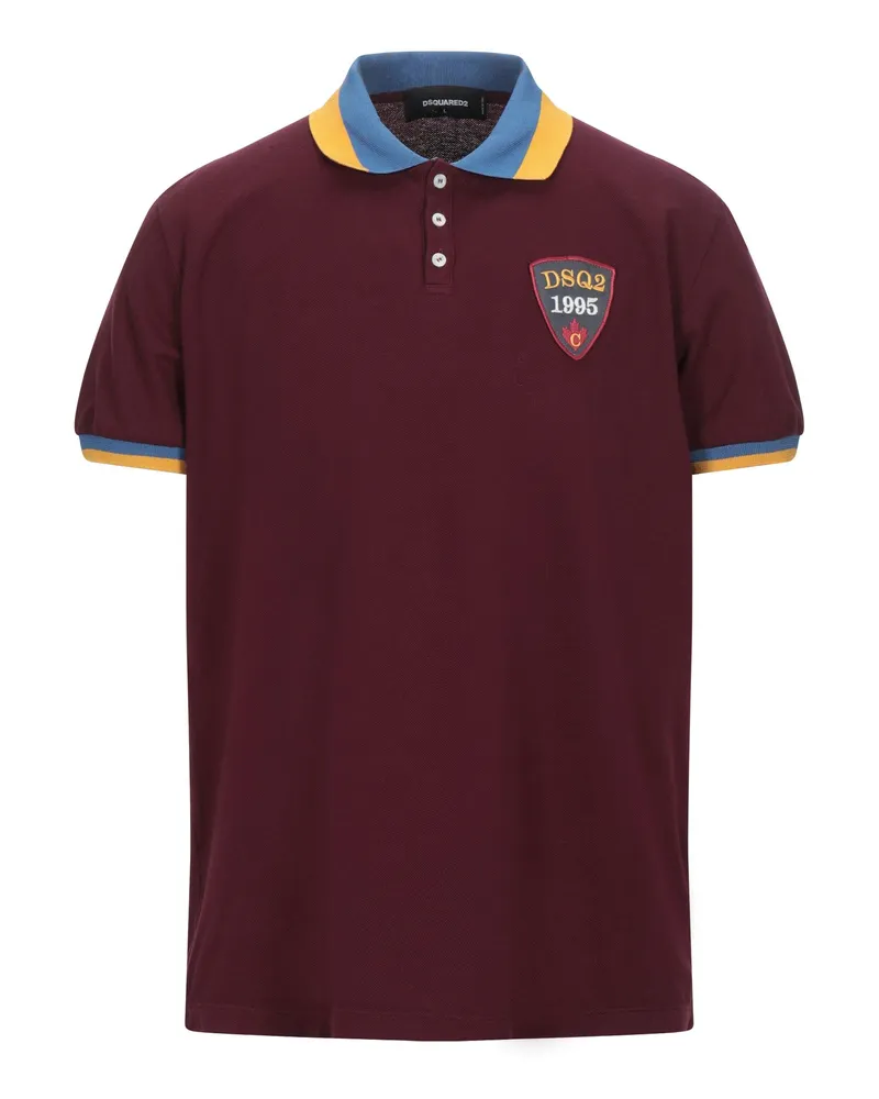 Dsquared2 Poloshirt Bordeaux