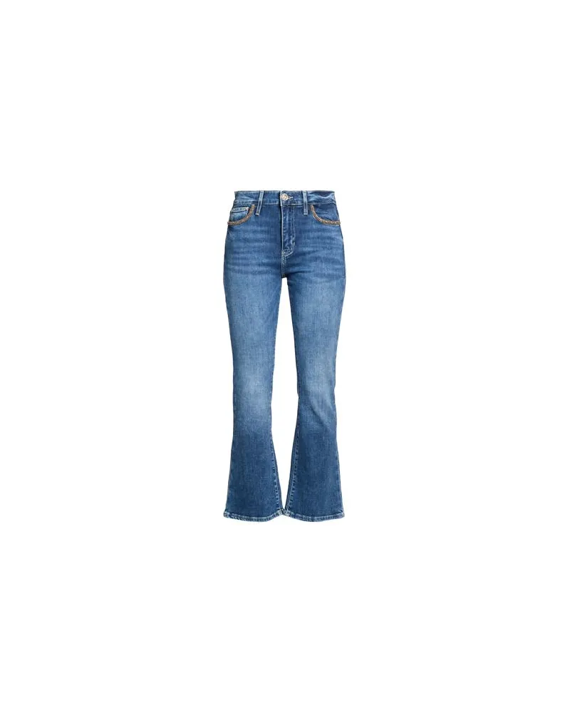 Guess HOSEN & RÖCKE - Jeanshosenauf YOOX.COM Blau