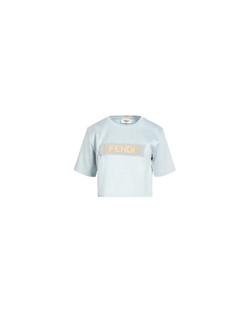 Fendi TOPS - T-shirtsauf YOOX.COM Himmelblau