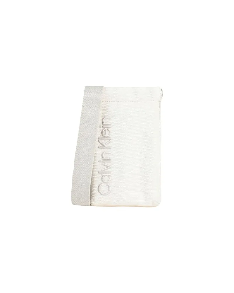 Calvin Klein TASCHEN - Umhängetascheauf YOOX.COM Elfenbein
