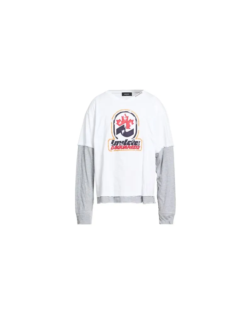 Dsquared2 TOPS - T-shirtsauf YOOX.COM Weiß