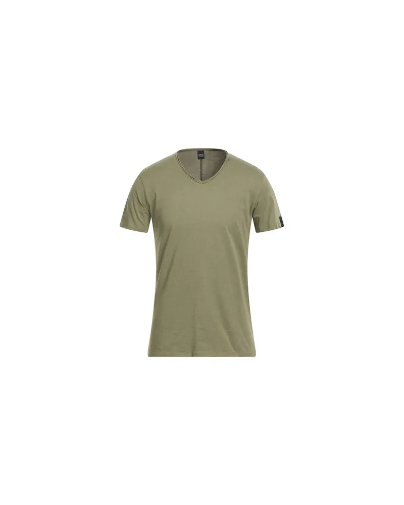 Replay TOPS - T-shirtsauf YOOX.COM Militärgrün