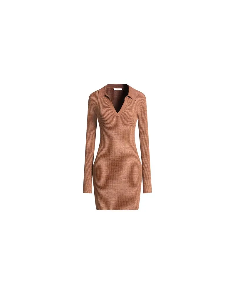 Helmut Lang KLEIDER - Mini-Kleiderauf YOOX.COM Braun
