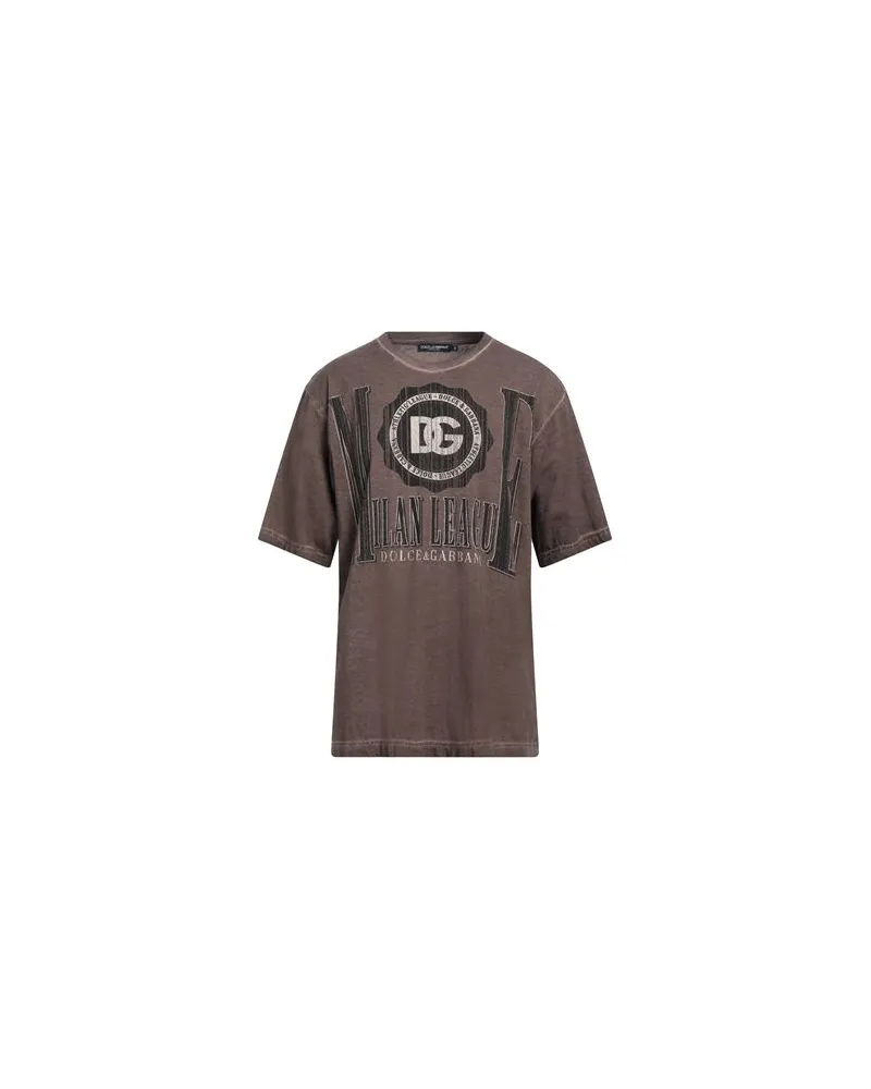 Dolce & Gabbana TOPS - T-shirtsauf YOOX.COM Schokobraun