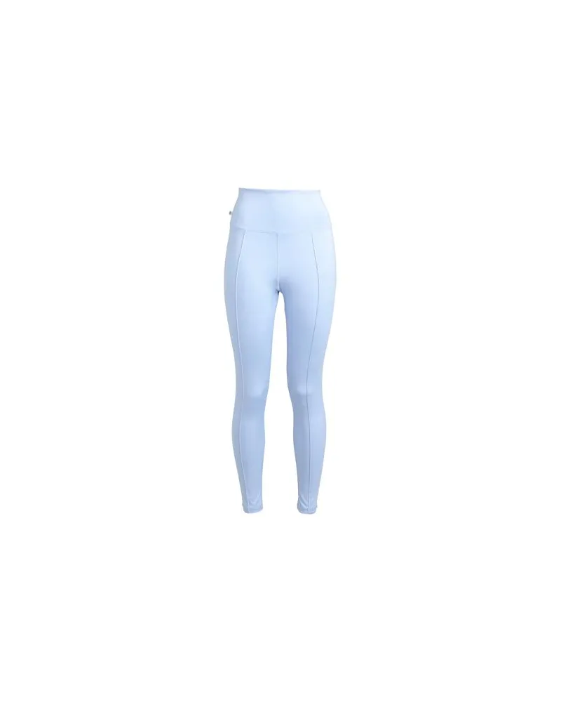 adidas PREMIUM ESSENTIALS TIGHT (PINTUCK)  - HOSEN & RÖCKE - Leggingsauf YOOX.COM Hellblau